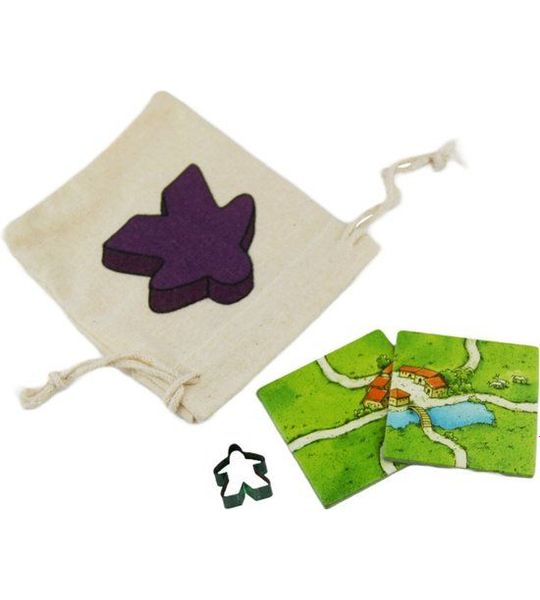 Carcassonne Mini Uitbreiding - De School Zwart