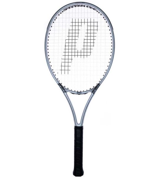 Prince Tennisracket model Spectrum Comp 300 - Grip L2 - Zilvergrijs/Wit