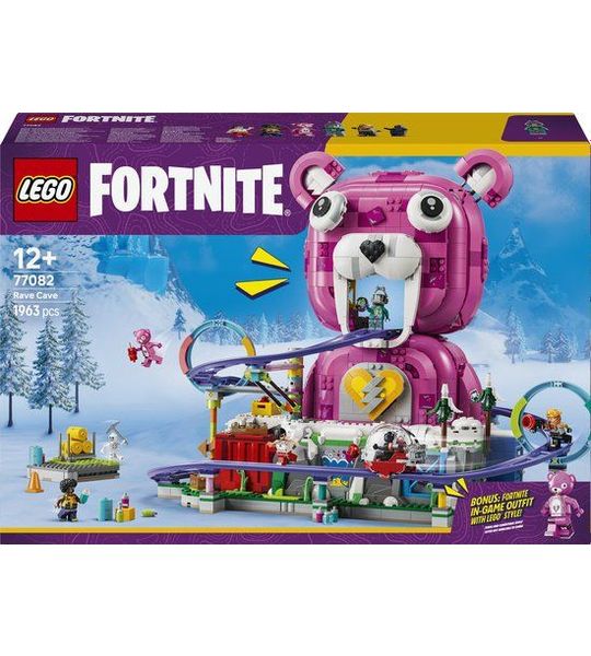 LEGO Fortnite Rave Cave Bouwpakket voor Kinderen en Slaapkamer Decoratie 77082