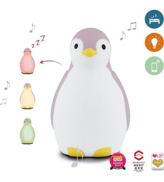ZAZU Slaaptrainer Pinguïn Pam - Pink