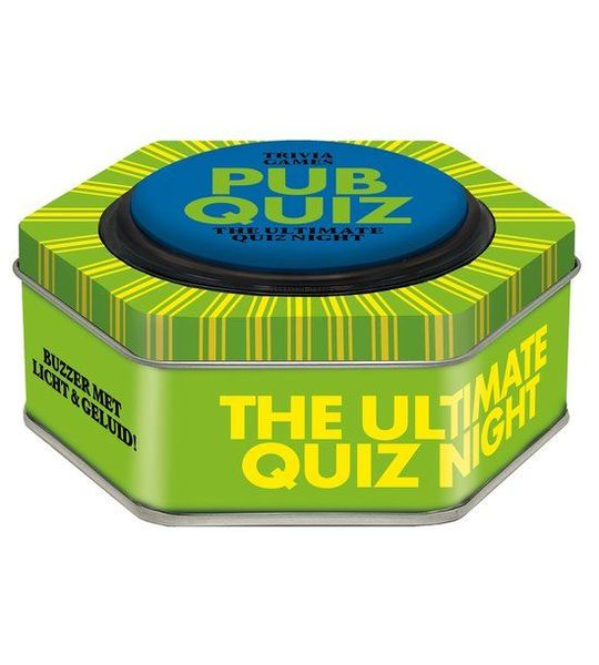 Pubquiz met buzzer Ultimate quiz night
