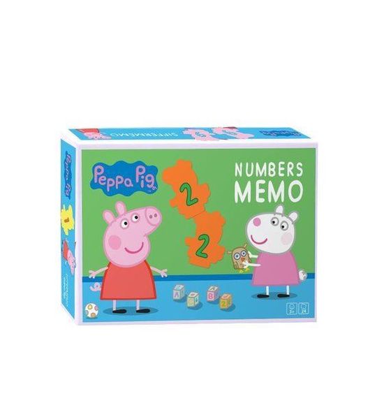 Veltman Peppa Pig Memo met nummers. 3+