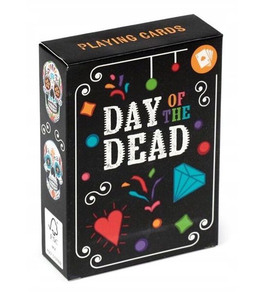 Speelkaarten/Kaartspel - Dia de los Muertos Thema - 9x6,5cm