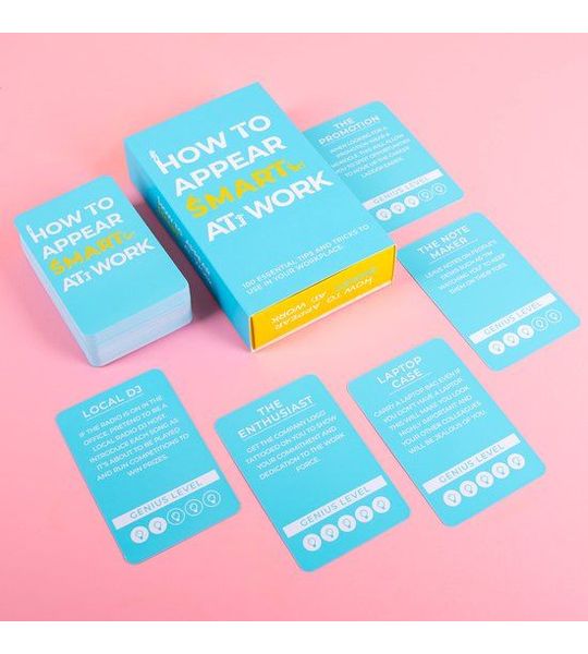 Gift Republic How To Appear Smart At Work Kaarten