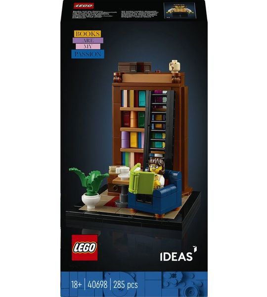 LEGO 40698 - Books Are My Passion (Boeken zijn mijn passie)