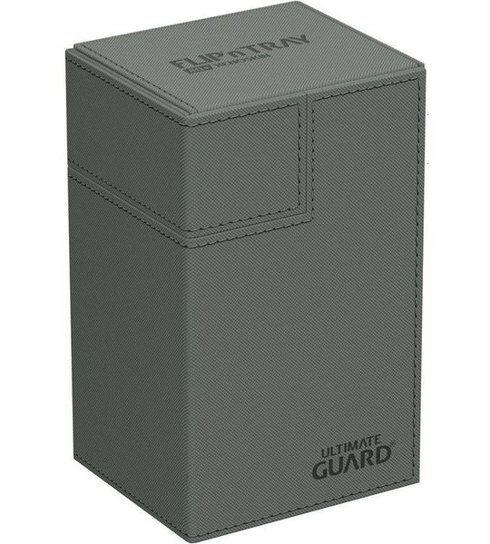 Ultimate Guard Ultimate Guard Flip'n'Tray 80+ Xenoskin - Grey Card Boxes