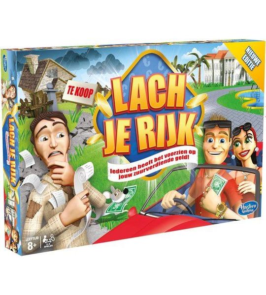 Lach je Rijk - Bordspel