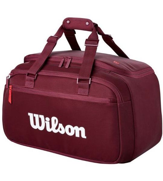 Wilson Tennistas Defyer Small Duffle Bordeauxrood