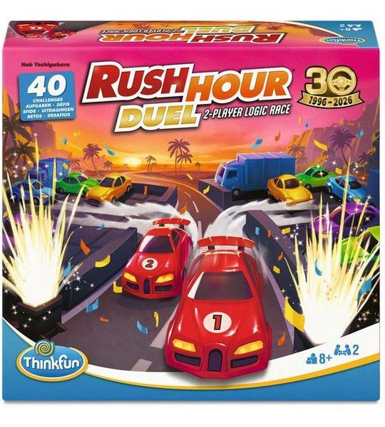 ThinkFun – Rush Hour Duel – Logicaspel – Vanaf 8 Jaar