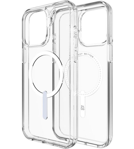 ZAGG Crystal Palace Snap Telefoonhoesje Voor Apple Iphone 15 Pro Max Transparant