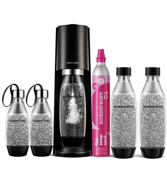 Sodastream Terra Gigapack Black Bruiswatertoestel