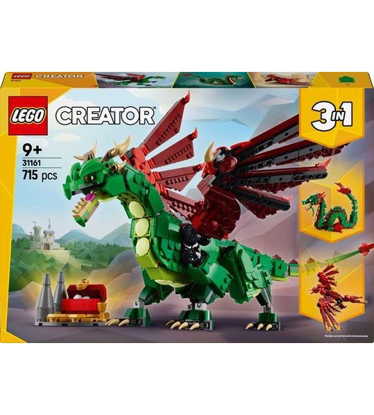 LEGO Creator 3in1 Middeleeuwse draak - 31161