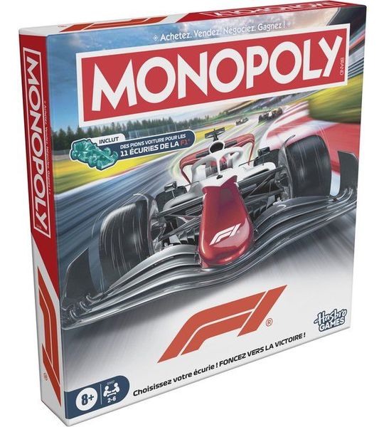Monopoly F1 - Bordspel - Franstalig