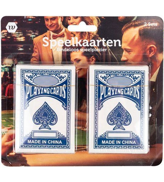 Speelkaarten - Pokerkaarten - bridge kaarten - Playing cards - 2 sets