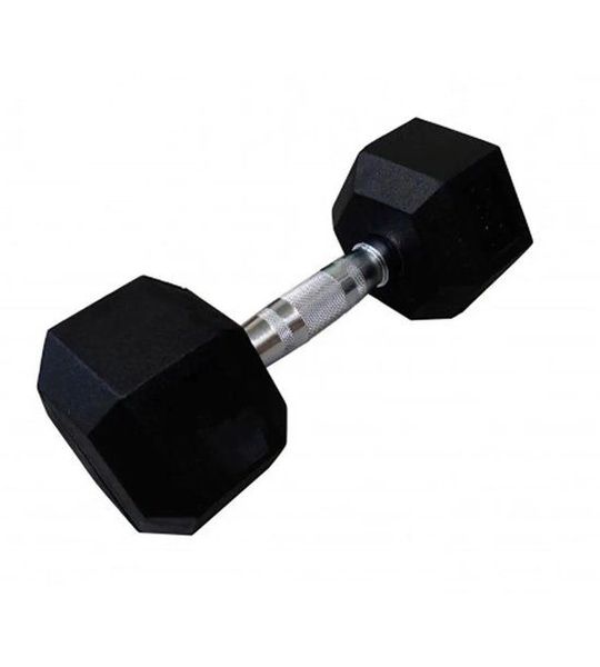 Softee Hex Dumbbell 6kg Zwart