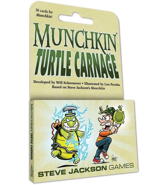 Munchkin: Turtle Carnage - Uitbreiding - Engelstalig - Steve Jackson Games