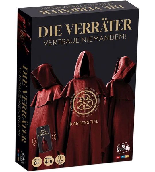 Goliath kaartspel Die Verräter - spannend strategiespel voor kinderen