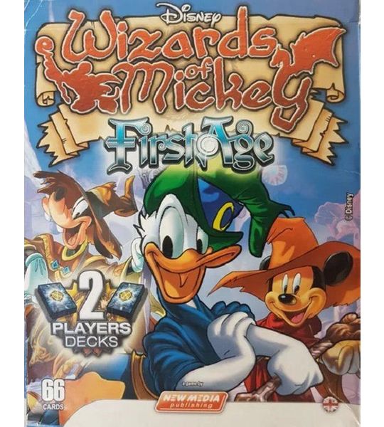WIZARDS OF MICKEY Disney FIRST AGE Two Players Decks