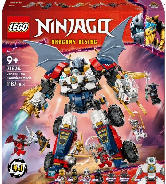 LEGO NINJAGO Zane's ultra-combomecha 4-in-1 71834