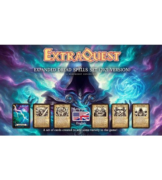 ExtraQuest Expanded Dread Spells Set **ENGLISH ONLY** (Heroquest 2021 Edition)