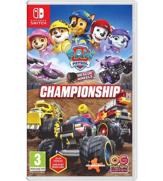 Paw Patrol Rescue Wheels : Championship - Nintendo Switch