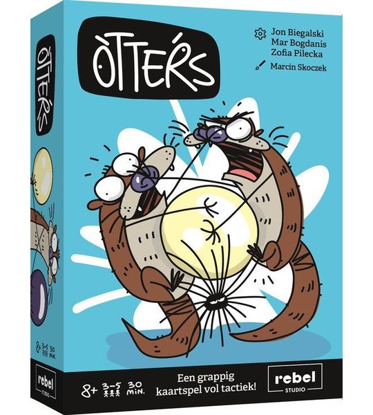 Otters - Kaartspel - Snel en grappig - Gezelschapsspel - Nederlands