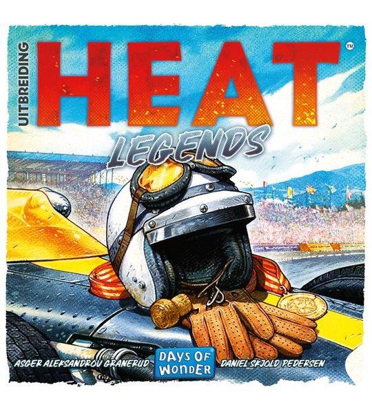 Heat Legends - Uitbreiding - Racebordspel - Legendarische Coureurs