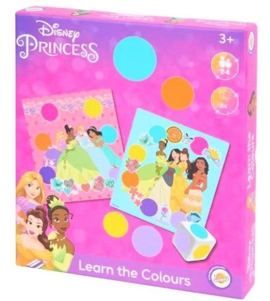 Disney Princess Leer De Kleuren Kaartspel 2 tot 4 Spelers - 3+