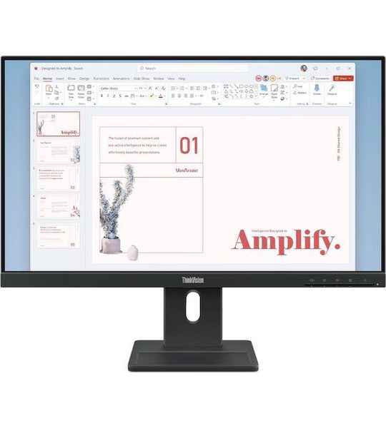 Lenovo Thinkvision E24-40 - 23.8 Inch 1920 X 1080 (full Hd) Ips-paneel In Hoogte Verstelbaar