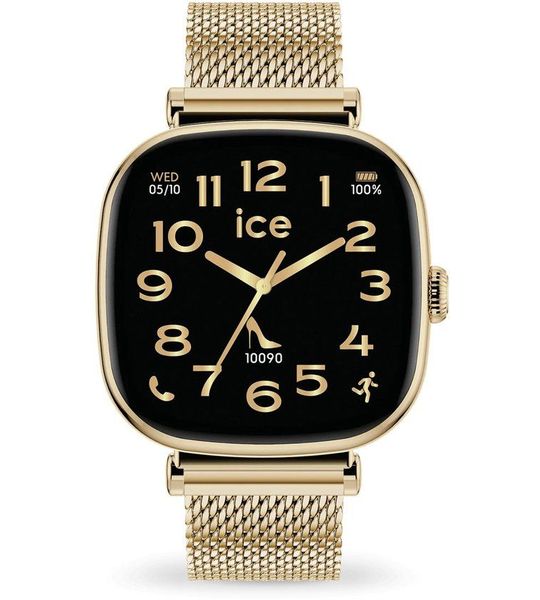 Ice-watch Ice Smart Sq 2.0 - Milanese 1.7 Smartwatch Gold