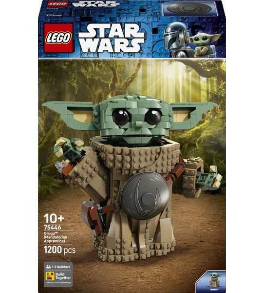 LEGO Star Wars Grogu als leerling van de Mandalorian 75446