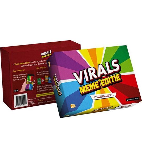 VIRALS: MEME EDITIE - Avondmakers - Tijdlijn spel - Familiespel