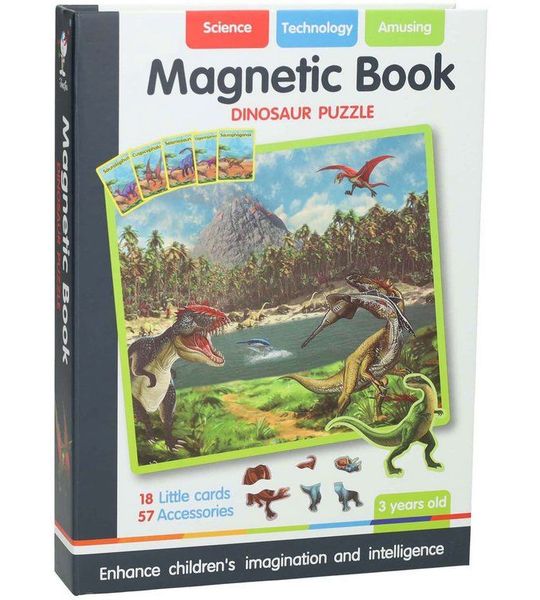 Magnetische Koffer Dino
