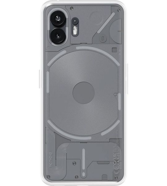Just in Case Soft Design Nothing Phone (2) Back Cover Transparant
