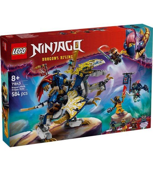 LEGO NINJAGO Rogue's Mecha Drakenrijder Bouwpakket voor Kinderen - 71843