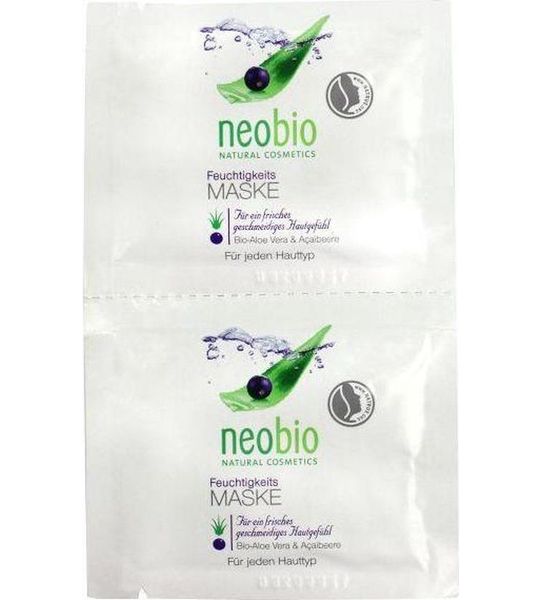 Neobio Vochtigheid Masker 2st