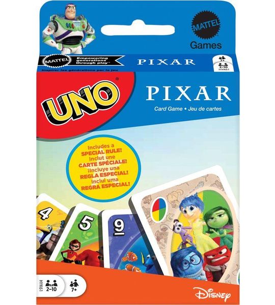 Mattel Games UNO Pixar