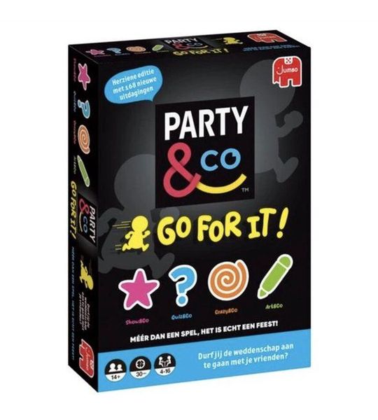 Jumbo - Party & Co Go For It - Gezelschapsspel - Partyspel