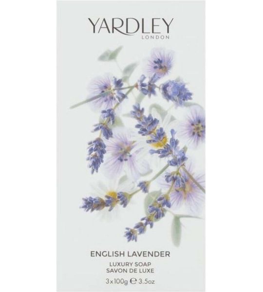Yardley Lavender Zeep Trio 100gr
