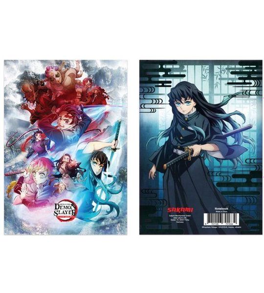 Sakami Merchandise Demon Slayer: Kimetsu no Yaiba Notebook Stationery