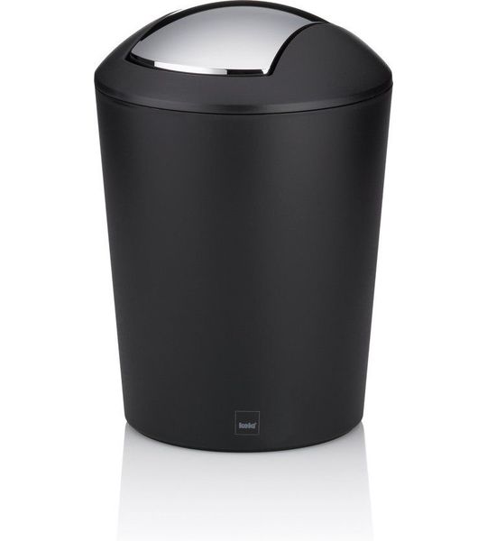 Kela afvalemmer Marta Swing 1,7L zwart