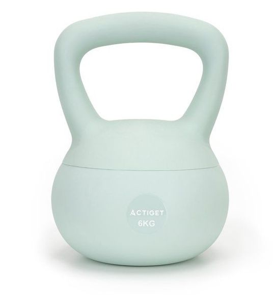 Actiget® Zachte Kettle Bell | Kettlebell | 6 kg | Turquoise