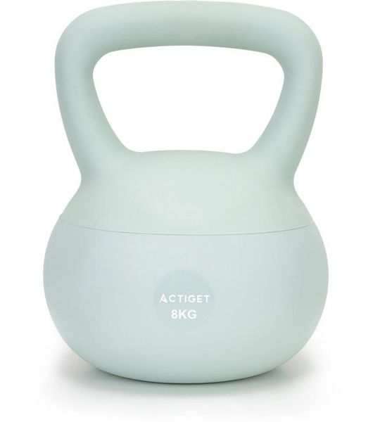 Actiget® Zachte Kettle Bell | Kettlebell | 8 kg | Turquoise