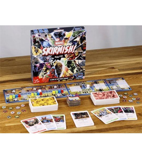 Asmodee Marvel bordspel Skirmish in New York strategisch kaartspel