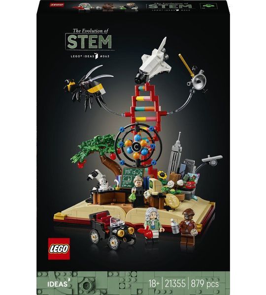 LEGO Ideas 21355 De evolutie van STEM