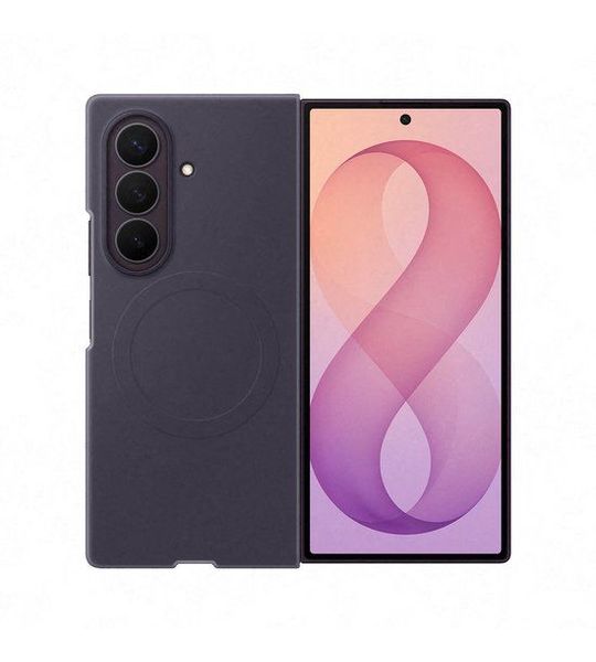 Samsung Silicone Magnet Telefoonhoesje Voor Samsung Galaxy Z Fold8 Paars