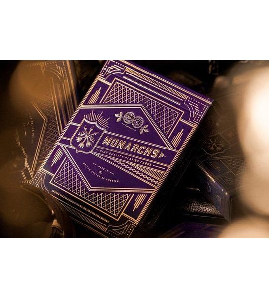 Bicycle Monarchs Purple speelkaarten - 1 dek