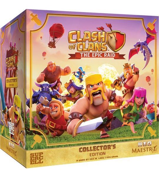 Maestro Media - Clash of Clans - The Epic Raid Collectors Edition - Bordspel EN