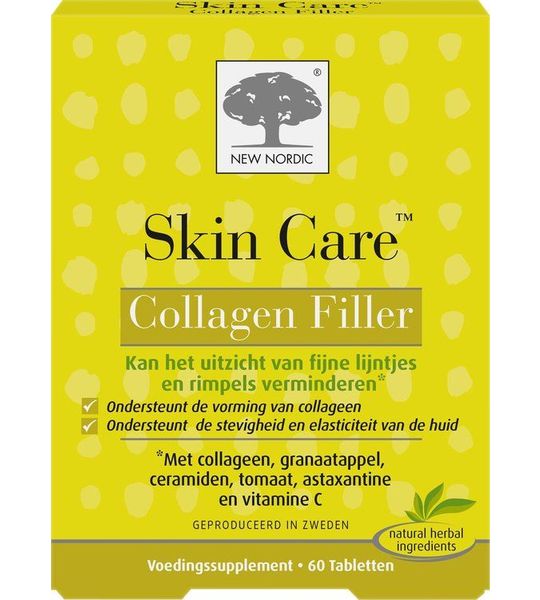 New Nordic Skin Care Collagen Filler Tabletten 60st