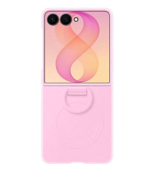 Samsung Silicone Ring Magnet Telefoonhoesje Voor Samsung Z Flip8 Paars